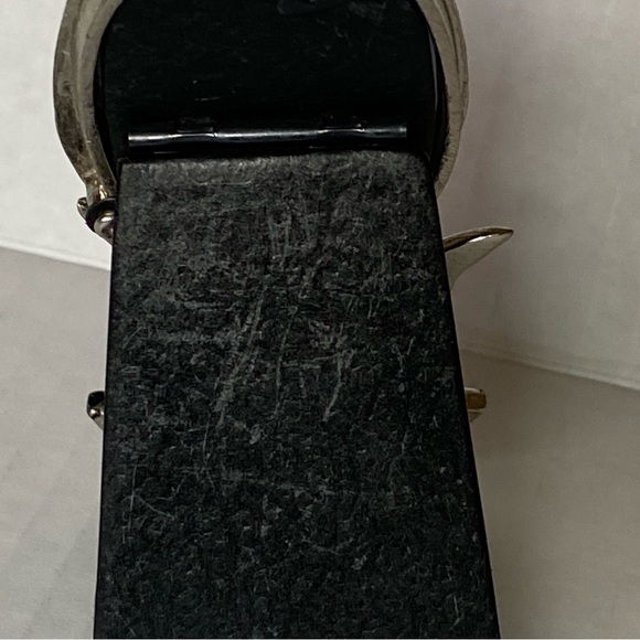 Ashleigh Manor Frame Enameled Tulip Flower Picture Size 1” X 2” Orange Pink - Picture 13 of 16